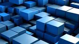 boxes, material pc wallpaper, blue and grey, accurate