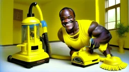 tyrone uses yellow eureka vacuum