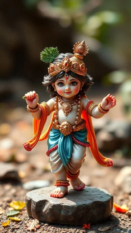 Little krishna image