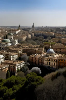 roma vista panoramica