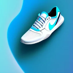 beautiful webite for shoes, ui, ux, ui/ux, nike, blue, white, teal, running person, website