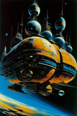 space station by chris foss