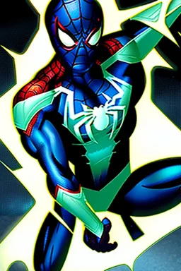 spider-man, DC blue lantern