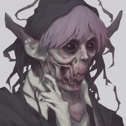 Nihonga policromada art aesthetic ghoul