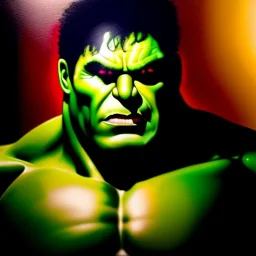 Ultra detailed fullbody Portrait in oil on canvas of Hulk merges with ironman wearing hulkbuster armor,intense stare,extremely detailed digital painting, extremely detailed face,crystal clear Big eyes, mystical colors ,perfectly centered image, perfect composition, rim light, beautiful lighting,masterpiece,8k, stunning scene, raytracing, anatomically correct, in the style of robert e howard and Ken Kelley and Ohrai Noriyoshi and Simon Bisley and tomzj1