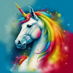 raibow unicorn