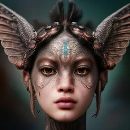 Insanely detailed photograph of an elaborate beautiful hawk goddess intricate glowing skin eyes intricate hawk lashes fur dress hyperdetailed painting by Anna Dittmann Huang Guangjian and Dan Witz CGSociety ZBrush Central steampunk album cover art 4K 64 megapixels 8K resolution HDR Greek shiny space colours jewelry celestial hair eyes light"