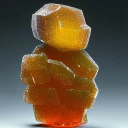 a man made of mimetite crystals