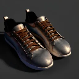 Sneaker, steampunk, dramatic lighting, hyper realistic