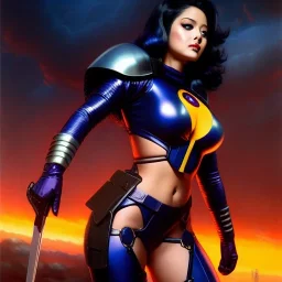 fullbody portrait 'beautiful booty sexy busty Raven(teen titans)',wearing minimal ancient latex armor,hyperrealistic skin,Hyperrealistic Big eyes,painting by gaston bussiere, greg rutkowski, yoji shinkawa, yoshitaka amano, tsutomu nihei, donato giancola, tim hildebrandt, oil on canvas, cinematic composition,sharp image, extreme detail,((fit full head inside picture)),32k