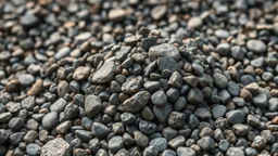 hundreds of pebbles and stones, asteroid, clustered, abstract, intricate details, RTX, matt, soft lighting, 135mm, photorealistic, good depth of field, in focus