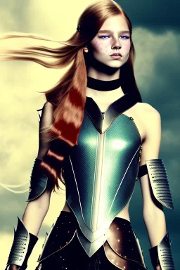 (strikingly beautiful 16 year old charming teen girl:1.2) with (long ginger hair:1.1) and (freckles:1.2) wearing (skimpy leather fantasy armour with halter top and thong:1.3) and (medium cleavage:1.2), tracing, ambient light, highres, (hyperrealistic:1.2), (perfect face:1.1) intricate (high detail:1.1) body, beautiful detailed eyes, plump lips, fantasy theme, Model hash: ddc3021b