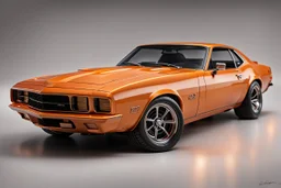 Fotorealistisch 1980 Chevrolet Camaro Z28 brandneu orange