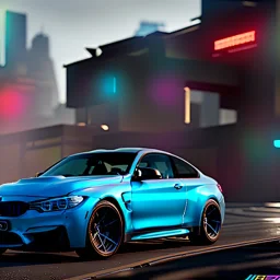 bmw m4 in cyberpunk 2077