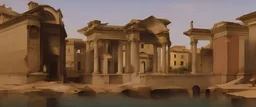 ruined bank by pontormo