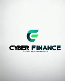 Cyber Finance logo Simple, easy and beautiful logo