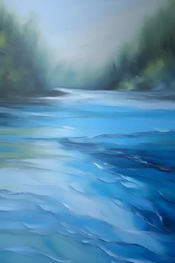 river light blue colour