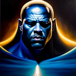 Ultra detailed fullbody Portrait in oil on canvas of sentinel(marvel),intense stare,extremely detailed digital painting, extremely detailed face,crystal clear Big eyes, mystical colors ,perfectly centered image, perfect composition, rim light, beautiful lighting,masterpiece,8k, stunning scene, raytracing, anatomically correct, in the style of robert e howard and Ken Kelley and Ohrai Noriyoshi and Simon Bisley and tomzj1