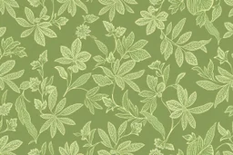 a summer pattern for residential wallpaper , fine detail, organic, green monochromatic