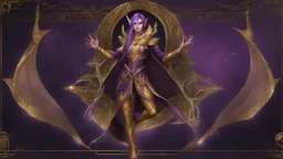 A purple Umbral Gold Elf