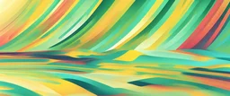 Modern and trendy abstract background with a defocused and blurred gradient, can be used for your design, with space for your text (colors used: Yellow, Green, Blue). Vector Illustration (EPS10, well layered and grouped), format (1:1). Easy to edit, manipulate, resize or colorize.