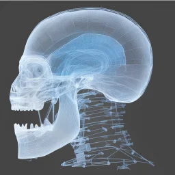 X-ray scan of Andrew MacLean's Head Lopper