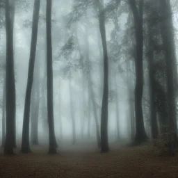 foggy forest