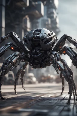 Vehicle spider Black mech hitech Futuristic 3d render, vray, uhd, detailed, hdr, 8k, photorealistic, dramatic lighting, hawken graphic design abstract 3d hitech technological HAWKEN photorealistic uhd 8k VRAY highly detailed HDR