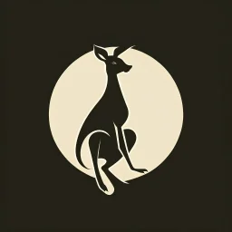 Kangaroo Logo, Fancy, Professional, Hotel Logo, ralph lauren look-alike. 1997 based, Japanese, Minimalistic.