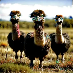 ostriches animals