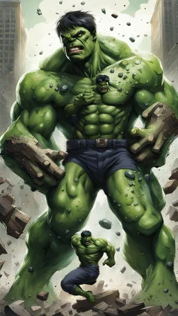 Hulk Caught by Pollice