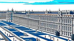 Give me a picture of the Spanish Royal Palace in 1800