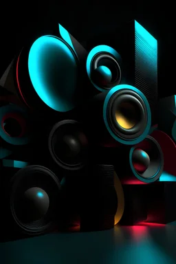 abstract sound 3d