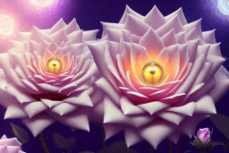 white,magic magical flower, beautiful crystal lotus flowers, flowerart, rareflowers whiteflowers rose, gold glass, shiny gorgeous magical,glowing pink gold, beautiful crystal shiny, irridescent, hyperrealistic, cinematic lighting, particles, unreal engine, full of details, bright sunshine, light effect, photos realistique, vaporwave colorful, extremely sharp detail, finely,