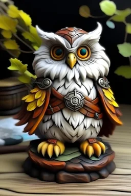 Dungeons and Dragons Owlin, cute and fluffy