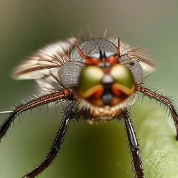 Macro çekilmiş sinek is the Turkish phrase for "a fly photographed with macro photography." Macro photography is a type of photography that involves taking close-up images of small subjects, such as insects, flowers, and other small objects. Macro photography allows photographers to capture detailed images of subjects that are too small to be seen clearly with the naked eye.