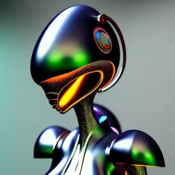 alien fashion model