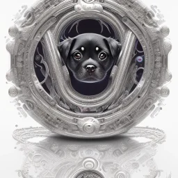 3d cute puppies, beautiful rich, detailed yin and yang symbol, shiny, intricate, gorgeous, ultrafine detail, hyperrealism, trending , sharp focus, intricate details, highly detailed, glowing, glitter, complementary colours