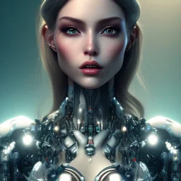 beautiful woman robot face,android look,sexy lips,Burning city,3d,unreal 5 engine.by Lospronkos