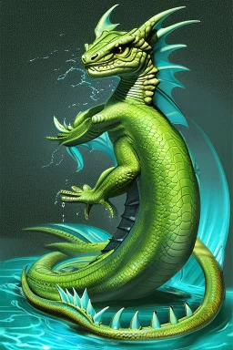 Water dragon,