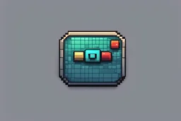light button, pixel art