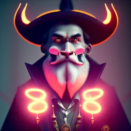 closeup face anthropomorphic bison sorcerer releasing a spell, relaxed, in the style of greg rutkowski cyberpunk red glowing light from inside, trending on artstation, detailed, realistic, hight quality