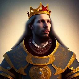 king Artur,Renaissance style, cinematic lighting, 4k resolution, smooth details.