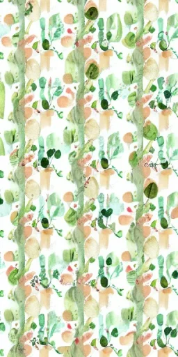 exquisite whimsical woodland watercolor, delicate woodland, cute, adorable, linen backdrop, repeating pattern