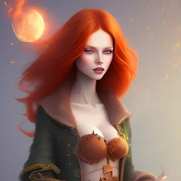 redhead witch