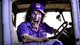 horror movie with fedex driver as texas chainsaw massacre