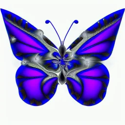 fractal butterfly highly detailed