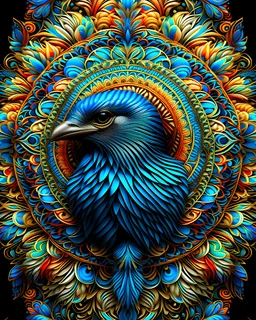 mandala bird, colorful page, coloer background, digital Art, perfect composition, beautiful detailed intricate insanely detailed octane render trending on artstation, photorealistic concept art, soft natural volumetric cinematic perfect light, chiaroscuro, masterpiece, oil on canvas, raphael, caravaggio, greg rutkowski, beeple, beksinski, giger, black and white still, digital Art, perfect coloer, read,green, blew,white, ((((colorful)))))