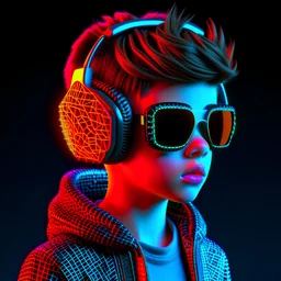 Boy cyber 3D