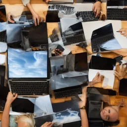 laptops, award winning photograph